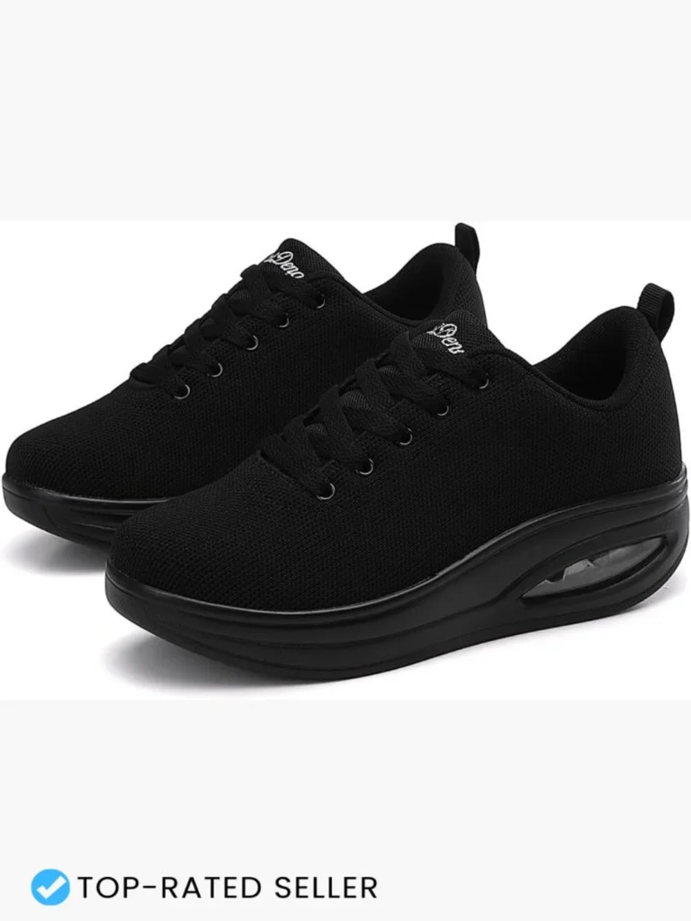 Women's Slip On Walking Sneakers Air Cushion Comfortable Lightweight Work Nurse